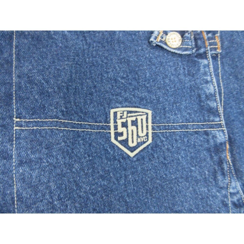 VINTAGE FJ560 Fat Joe Jeans Mens 42 Hip Hop Baggy Y2K Streetwear DEADSTOCK 42X32 - Picture 16 of 16